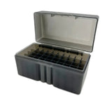 Tactical Bullet Box 50/100 Rounds .308/9mm/.223/.38/12Gauge Pistol Rifle Ammo Flip-Top Carry Storage Box Hunting Accessory
