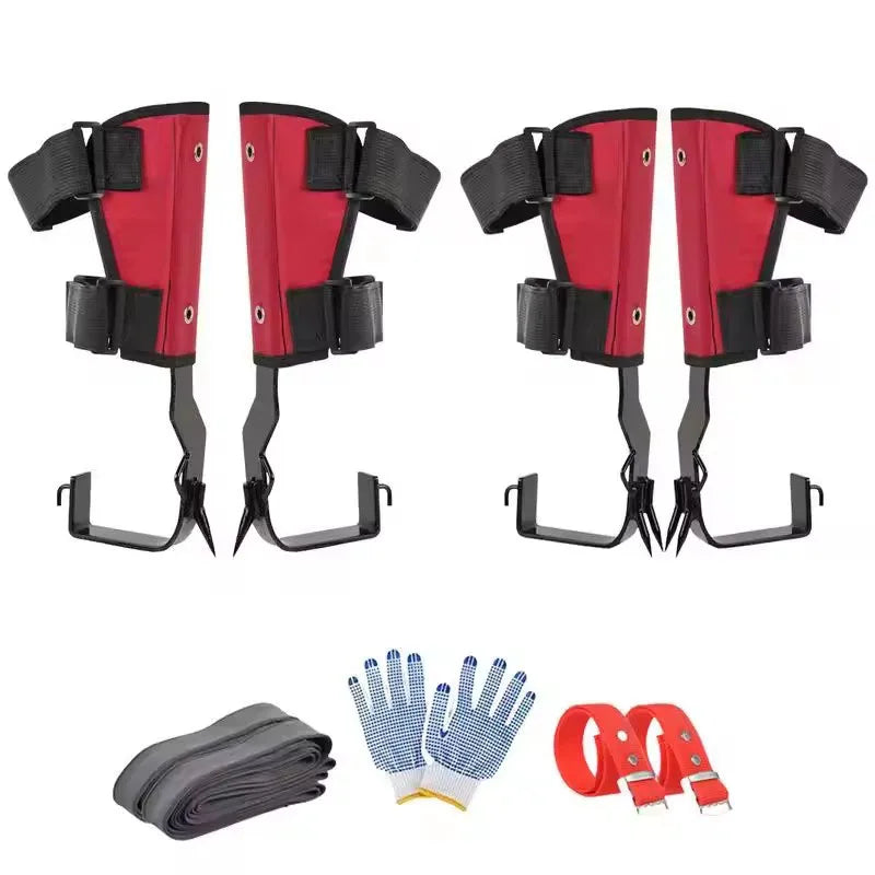 Tree Climbing Spike Set — Adjustable Gear with Belt for Hunting