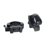 2Pcs /Pack 25.4mm 30mm Low High Medium Profile For 20mm Picatinny Rail Steel Scope Rings Quick Release Hunting Rifle Accessories
