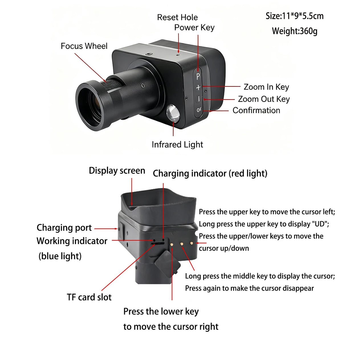 Night Vision Optical Sight — Compound Bow Scope with Enhanced Visibility