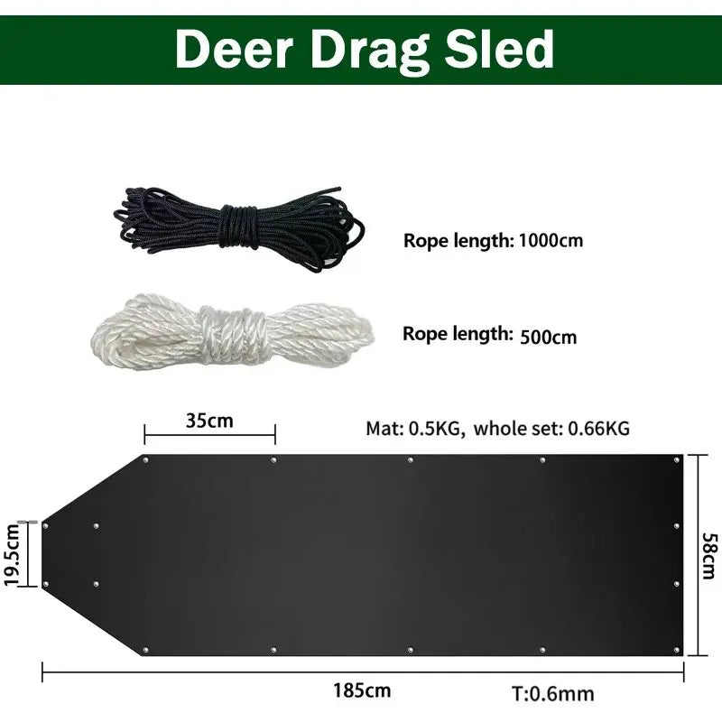 Deer Hanger Hoist & Drag Harness — Skinning Gear for Deer & Elk