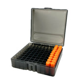 Tactical Bullet Box 50/100 Rounds .308/9mm/.223/.38/12Gauge Pistol Rifle Ammo Flip-Top Carry Storage Box Hunting Accessory