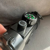 Compass Red Dot Sight 1x40mm Optic with Flip-up Lens Cover for 20mm Rail Airsoft CS Game Outdoor Hunting Accessory