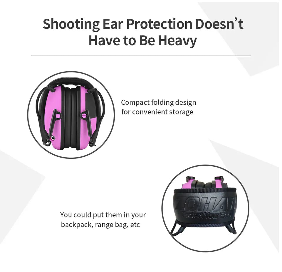 Electronic Hearing Protection Shooting Earmuffs