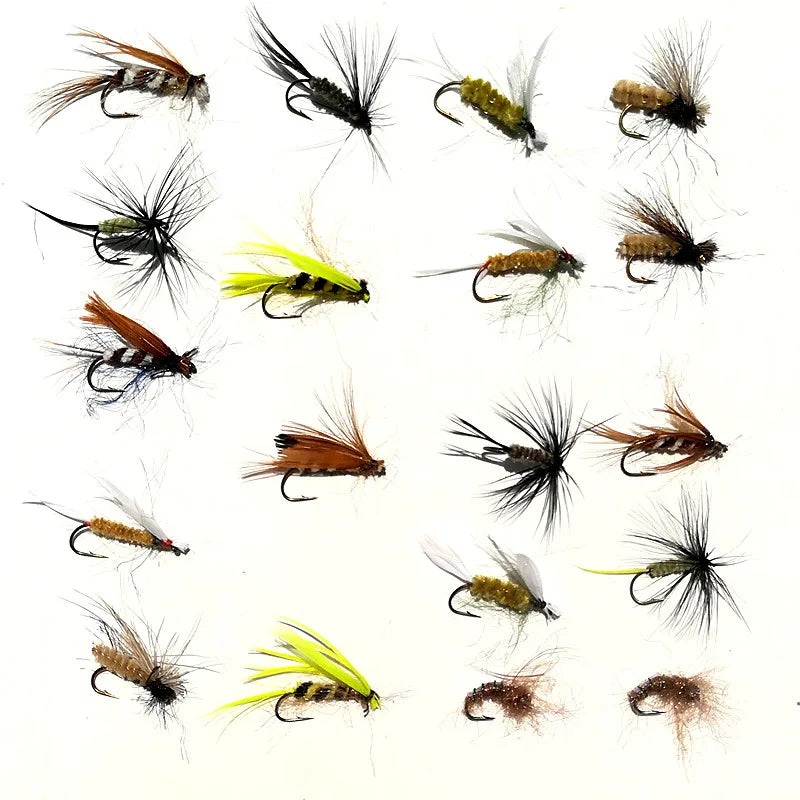 30pcs Fishing Lure Butter Fly Insects