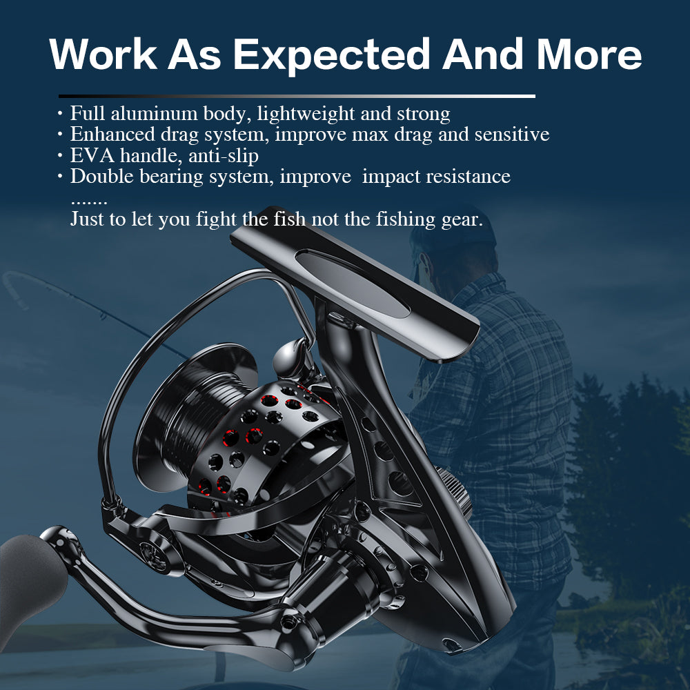 Ashconfish Wheel Saltwater Fishing Reel
