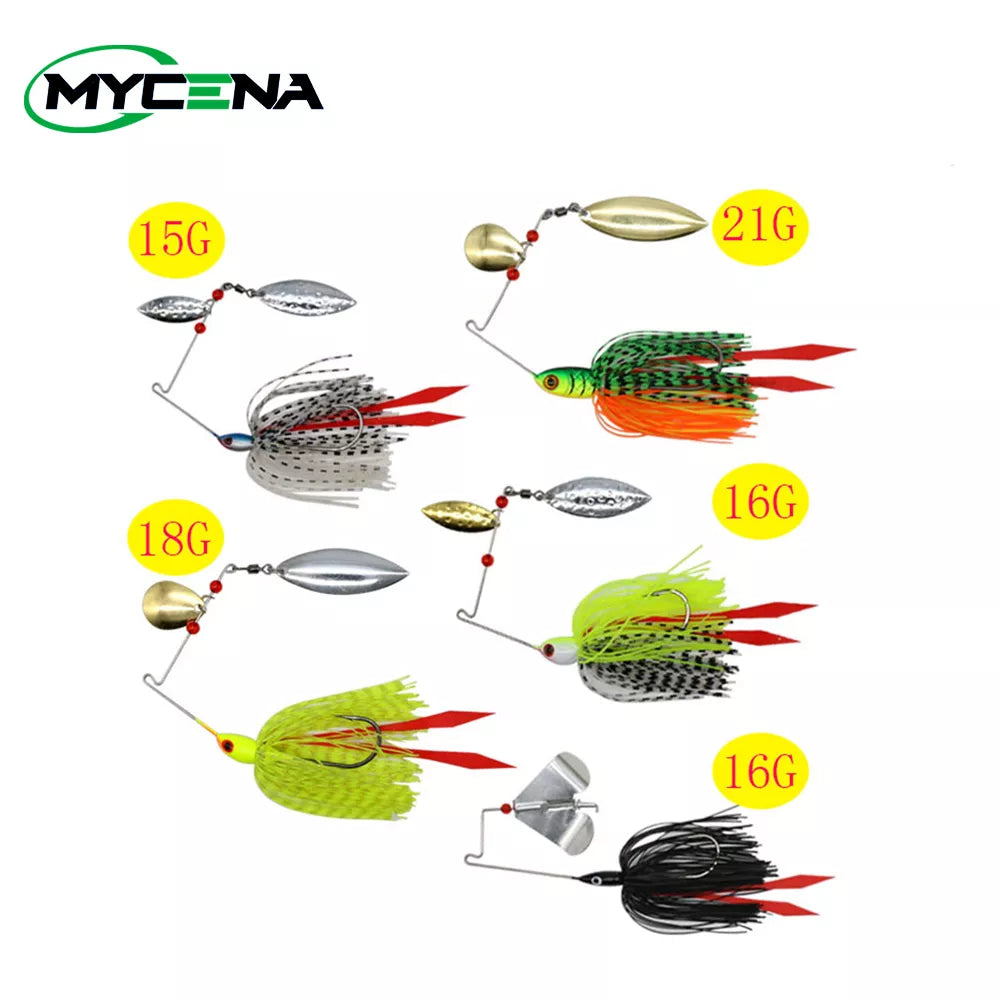 Mycena  16G&18G&21G  Spinner Bait  Bass Jig