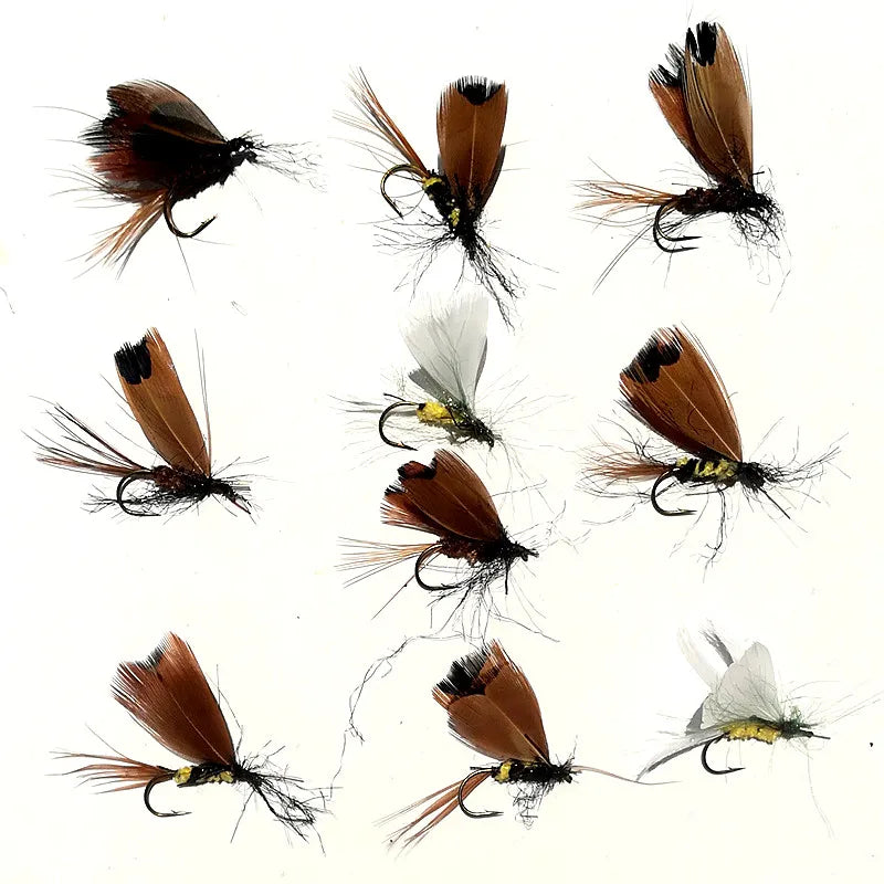 30pcs Fishing Lure Butter Fly Insects