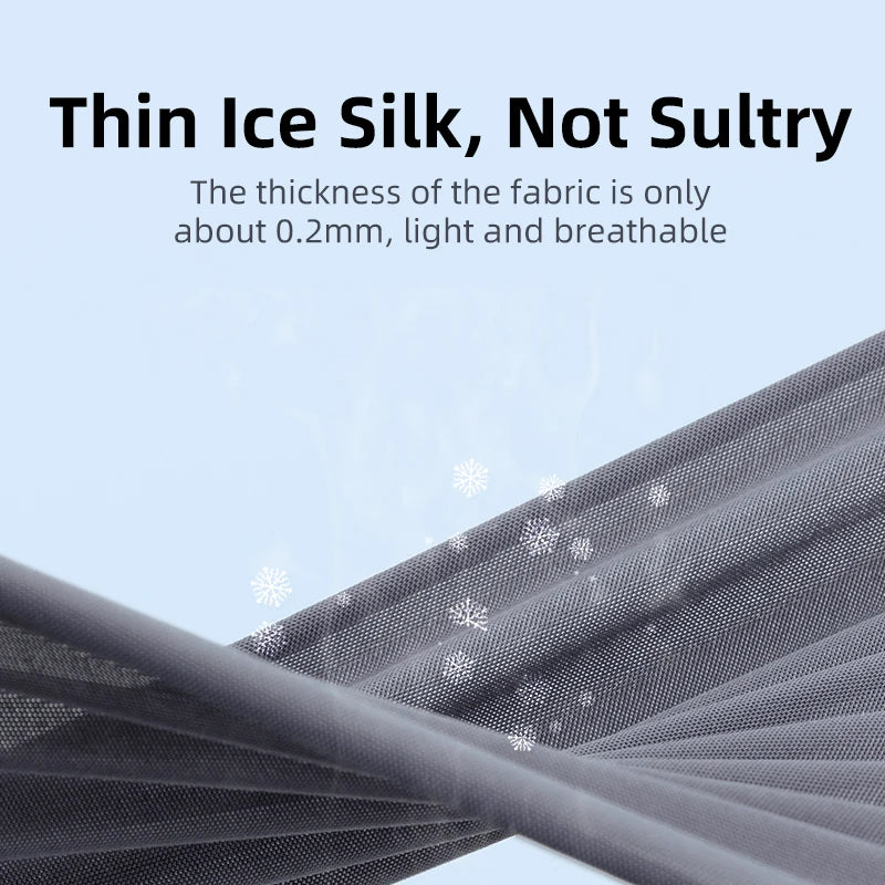 Ice Fabric Running Camping Arm Warmers