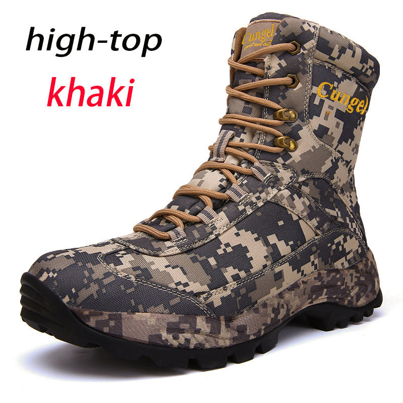 Desert Outdoor Tactical Waterproof Hiking Boots