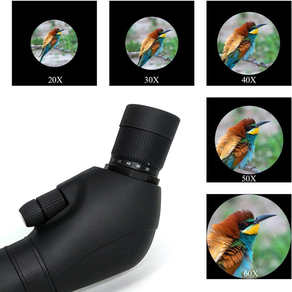Newest 20-60x80 Waterproof Spotting Scope With Tripod