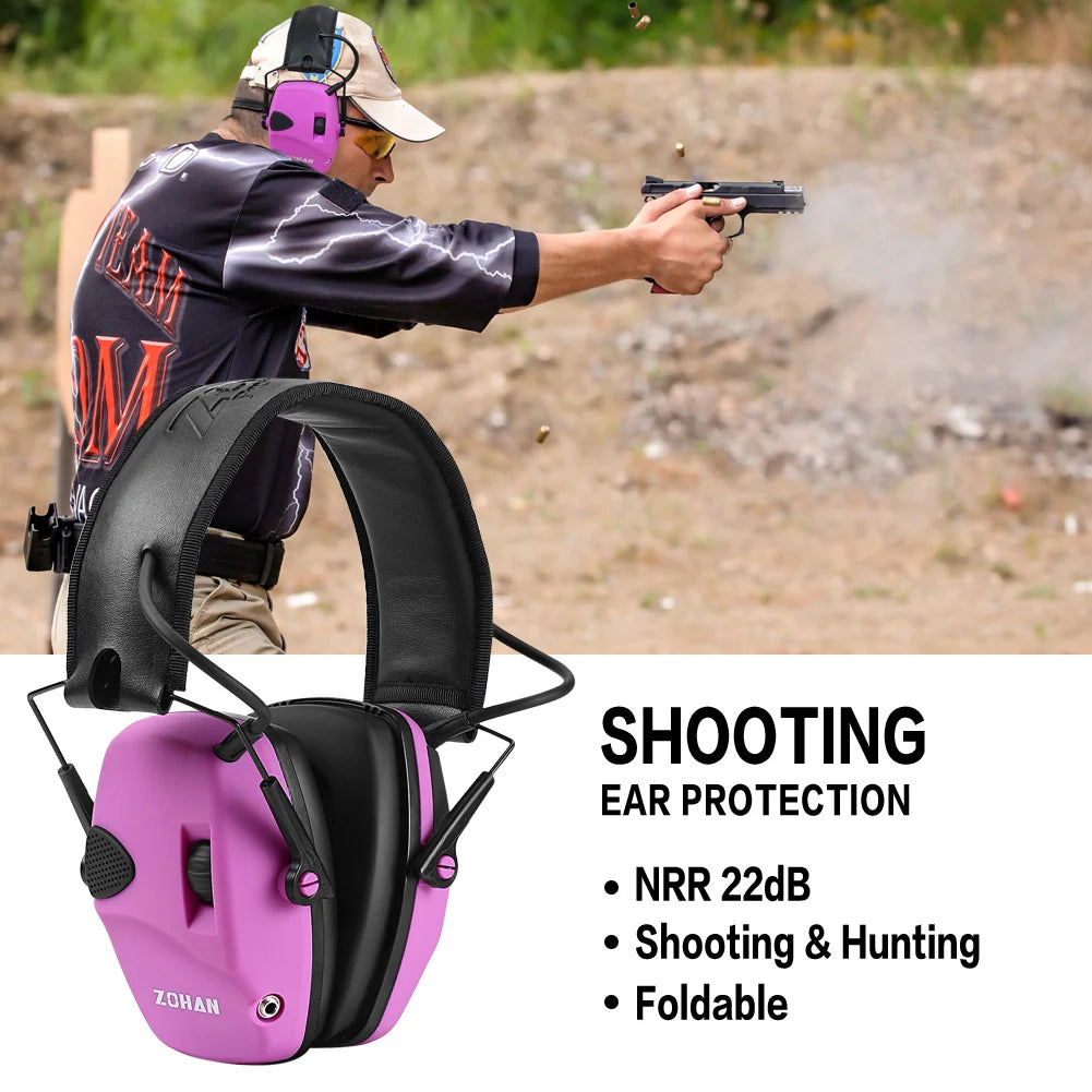 Electronic Hearing Protection Shooting Earmuffs