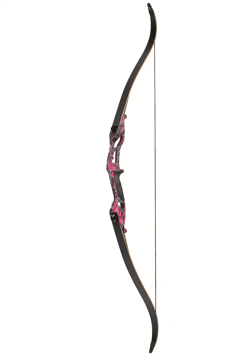30-50lbs F179 Recurve Bow 56" American Hunting Split Bow