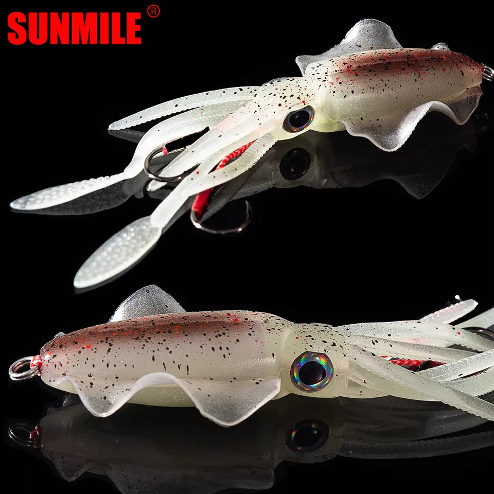 SUNMILE Fishing Soft Squid Lure
