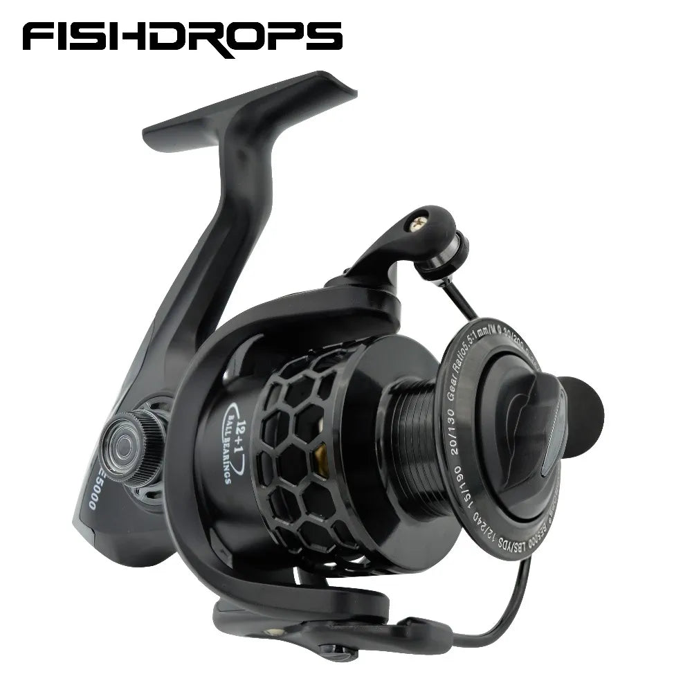 Spinning Reel 12bb Pesca Size 1000-7000