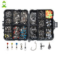 JSM 160pcs/Box Fishing Accessories Kit