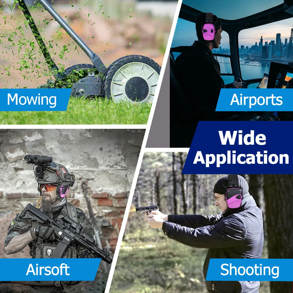 Electronic Hearing Protection Shooting Earmuffs