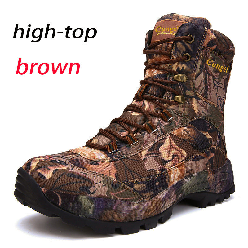 Desert Outdoor Tactical Waterproof Hiking Boots