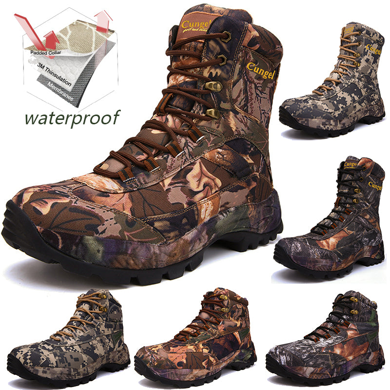 Desert Outdoor Tactical Waterproof Hiking Boots