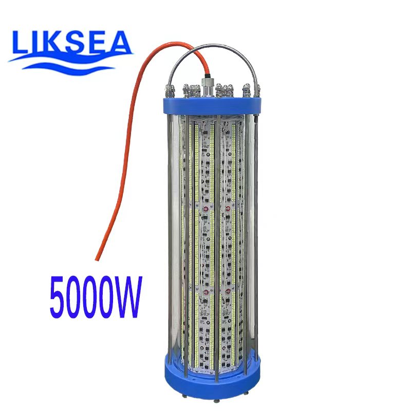 5000W Led Underwater Fishing Light  Green Night Fishing Light Fishing Lure