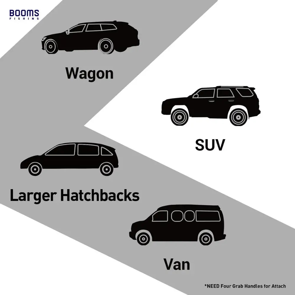 Booms Fishing VRC Vehicle Rod Carrier