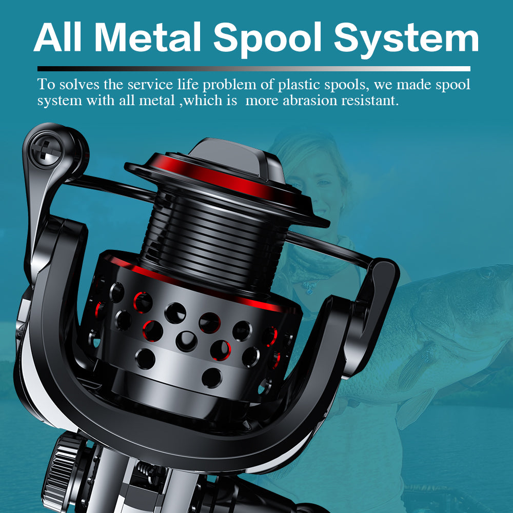 Ashconfish Wheel Saltwater Fishing Reel