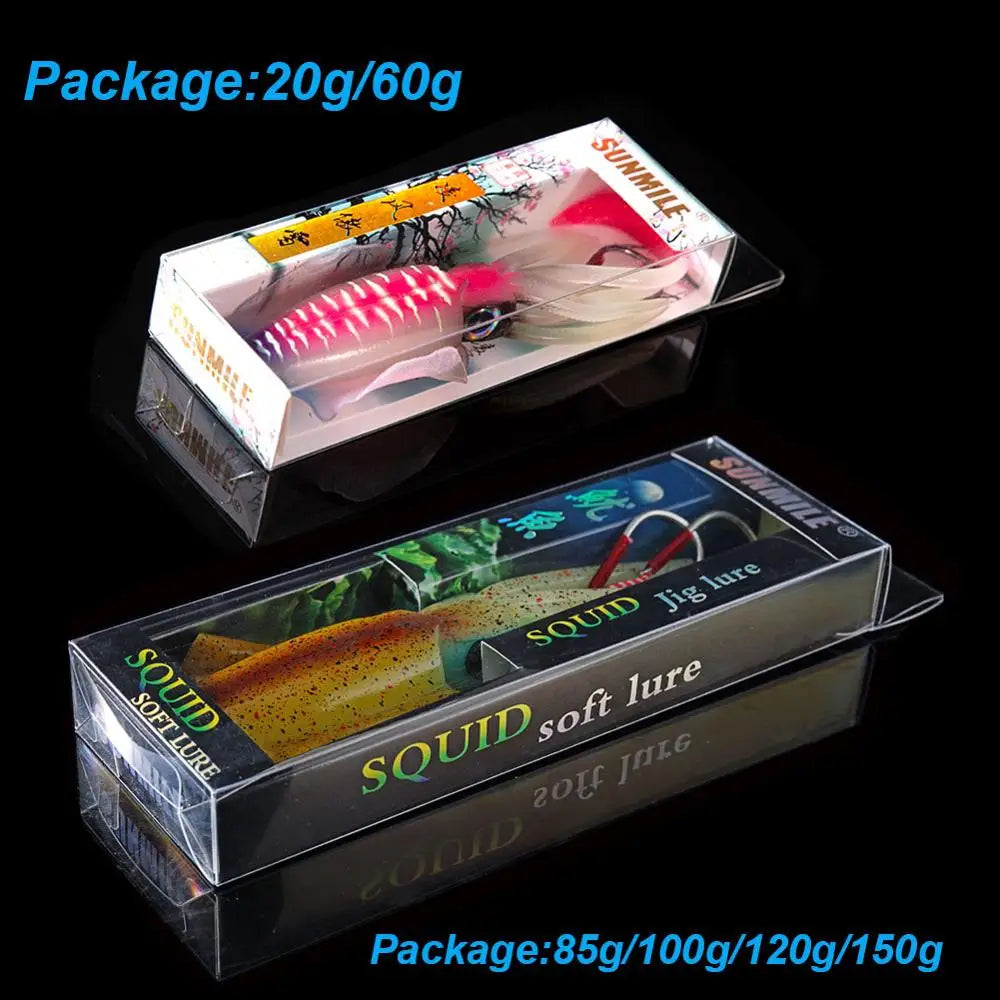 SUNMILE Fishing Soft Squid Lure