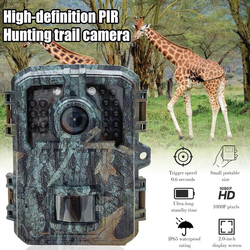 Mini Trail Hunting Camera Wild Hunter Camera 16MP 1080P Wildlife