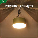 MOSLIGHTING Outdoor LED Camping Light 4 Modes MiNi Portable Hang Tent