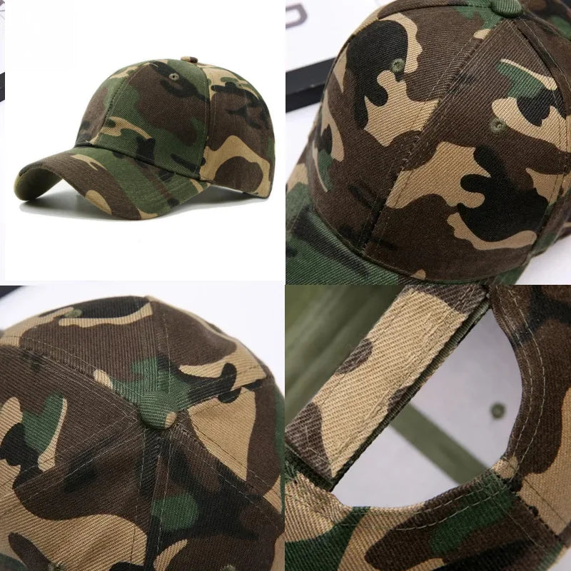 Outdoor Sunscreen Cycling Motorcycle Sunhat Camouflage Printed Sports