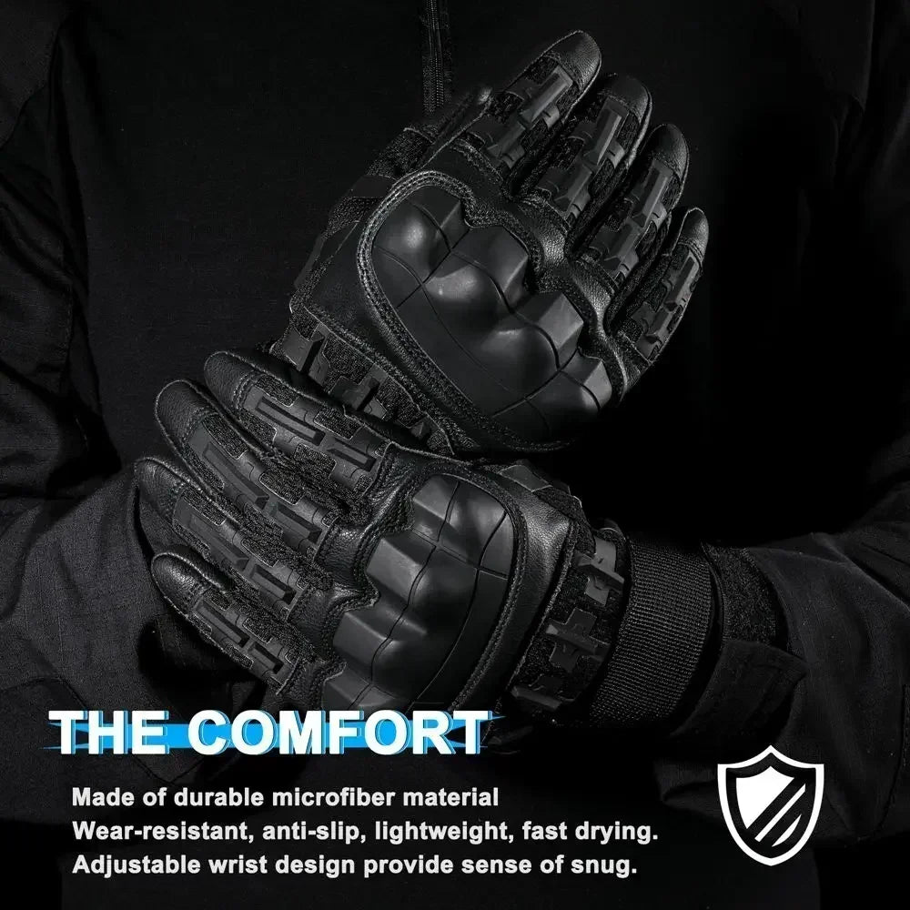 Touch Screen Tactical Full Finger Gloves