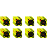 100-10PCS 8-inch Splatter Target High Visibility Adhesive Shooting