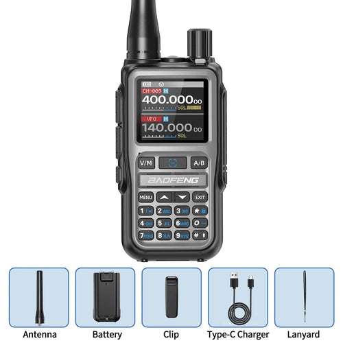 Baofeng UV 5R Mini Walkie Talkie Bluetooth Programming Frequency Dual