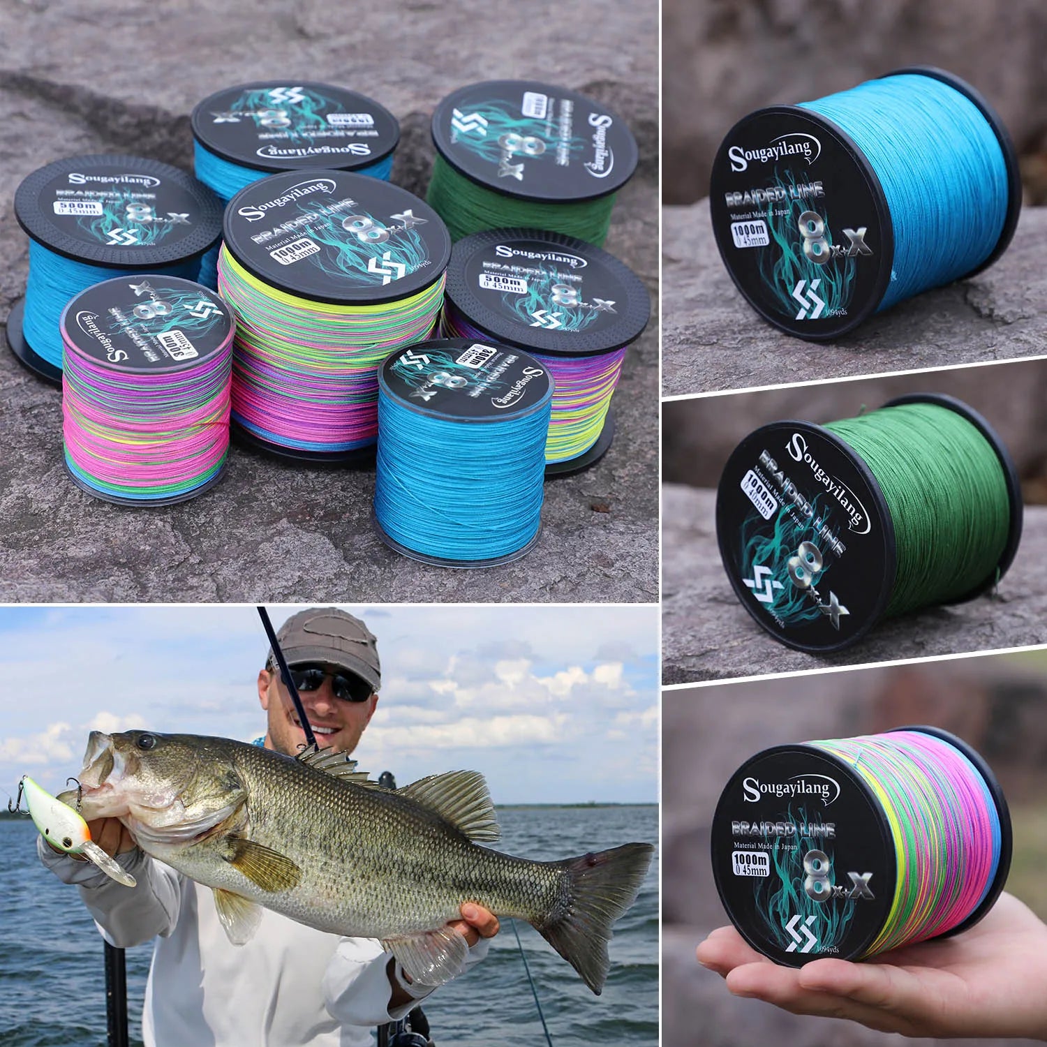 9 Strands Fishing Line