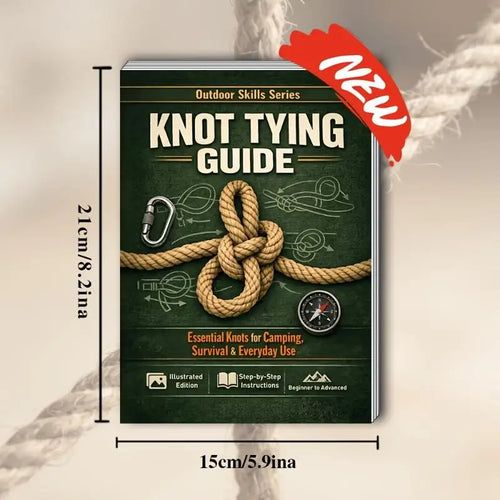 [NC]Knot Tying Guide Book: Essential Knots For Camping Survival