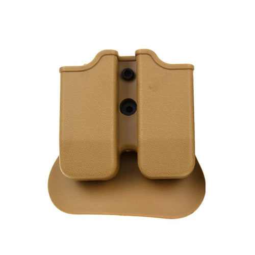 Tactical Double Magazine Holster Universal 9mm .40 Caliber Stack Mag