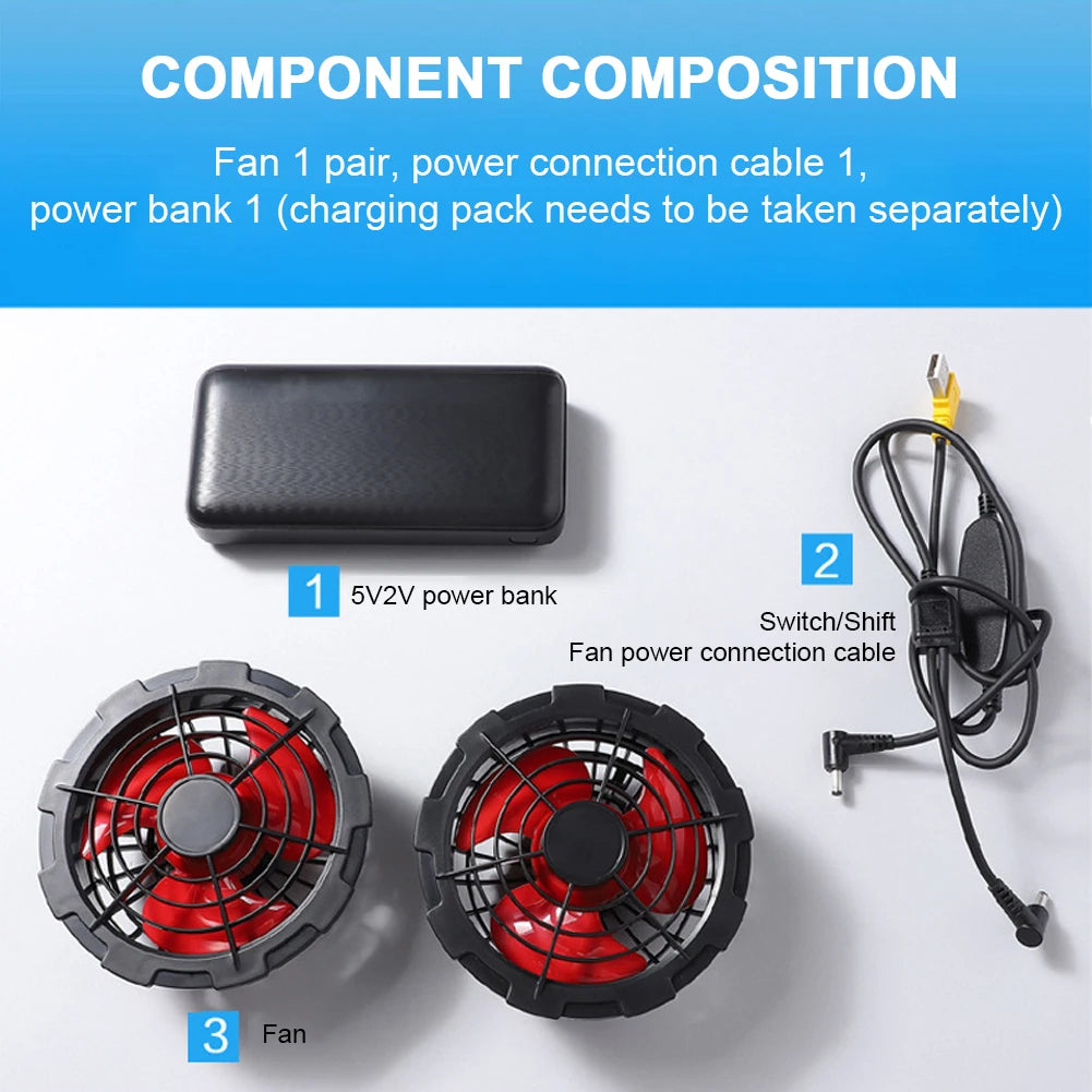 New Cooling Vest Heat Resistant Air Conditioner