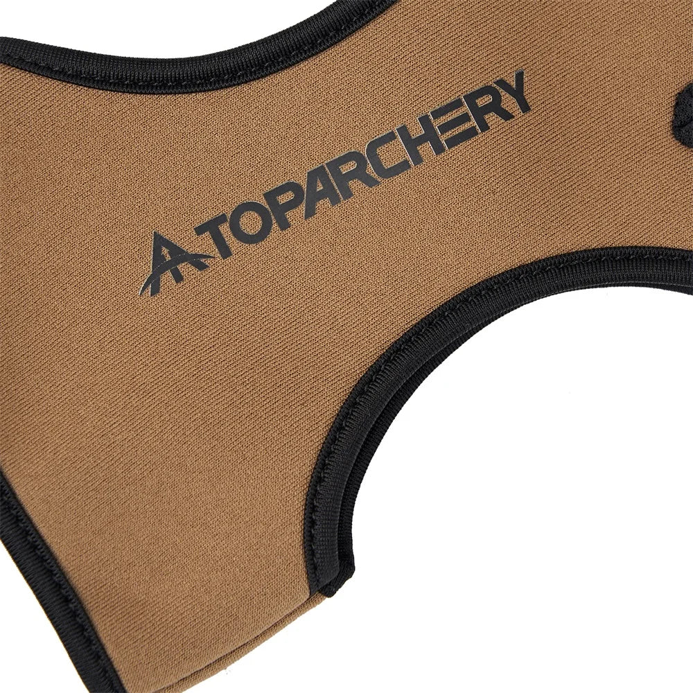 Archery Glove Three Finger Guard  Shooting Gloves Finger Tab for Men