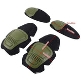 1Pair Tactical Protective Knee Elbow Pads Outdoor Camouflage Suit Gear