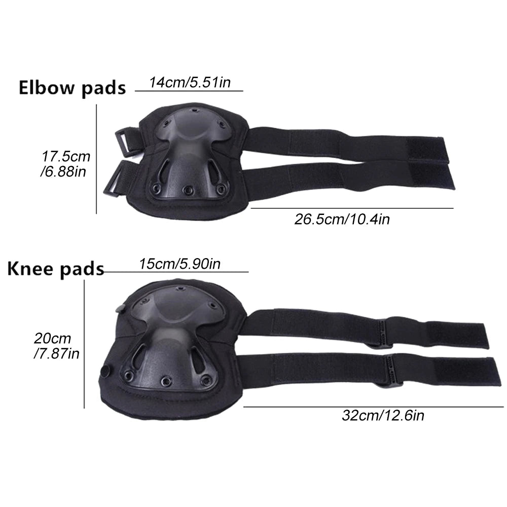 Military Tactical Knee & Elbow Pads