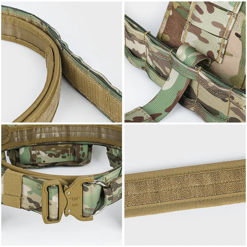 Tactical Waist Bag Hunting Tactical Battle Belt Sets Duty Belts Law