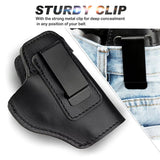 Left RIGHT Tactical Leather Holster for Concealed Carry Airsoft IWB