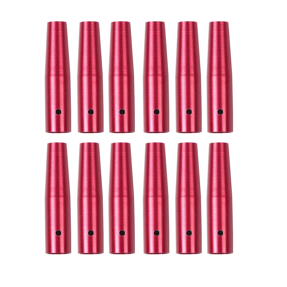 6/12 pcs Archery Connect Arrowhead Aluminium Arrow Insert OD 8mm