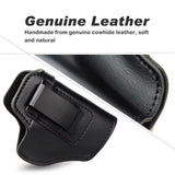 Left RIGHT Tactical Leather Holster for Concealed Carry Airsoft IWB