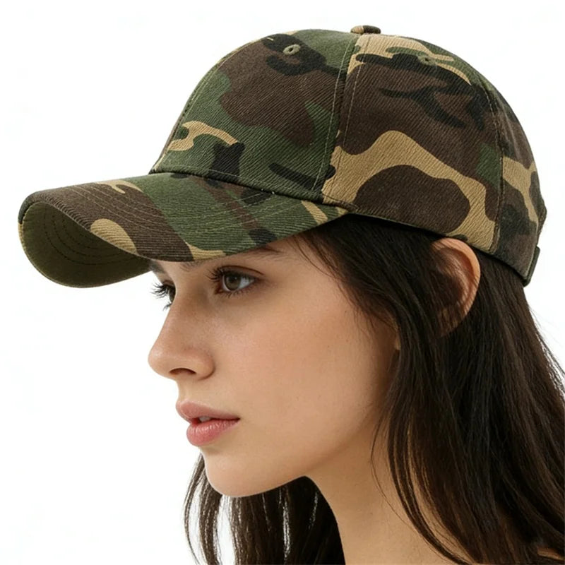 Outdoor Sunscreen Cycling Motorcycle Sunhat Camouflage Printed Sports