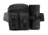 Tactical Men Waist Pack Nylon Hiking Water Bottle Phone Pouch Outdoor