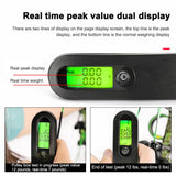 Archery LED Bow Scale 110lbs Draw Weight Weighing Tool Dynamometer