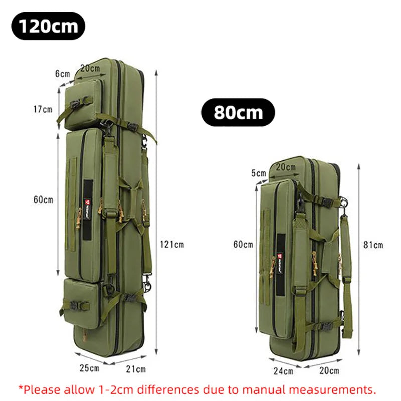 Fishing Rod Bag 70cm-130cm Multifunctional Waterproof Bags