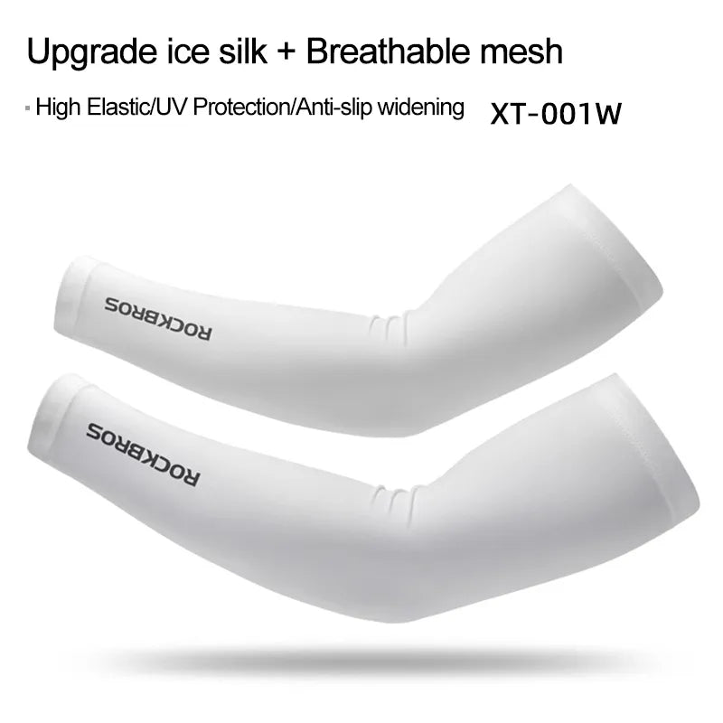 Ice Fabric Running Camping Arm Warmers