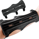Leather Archery Equipment Arm Guard Protection Forearm Safe Adjustable